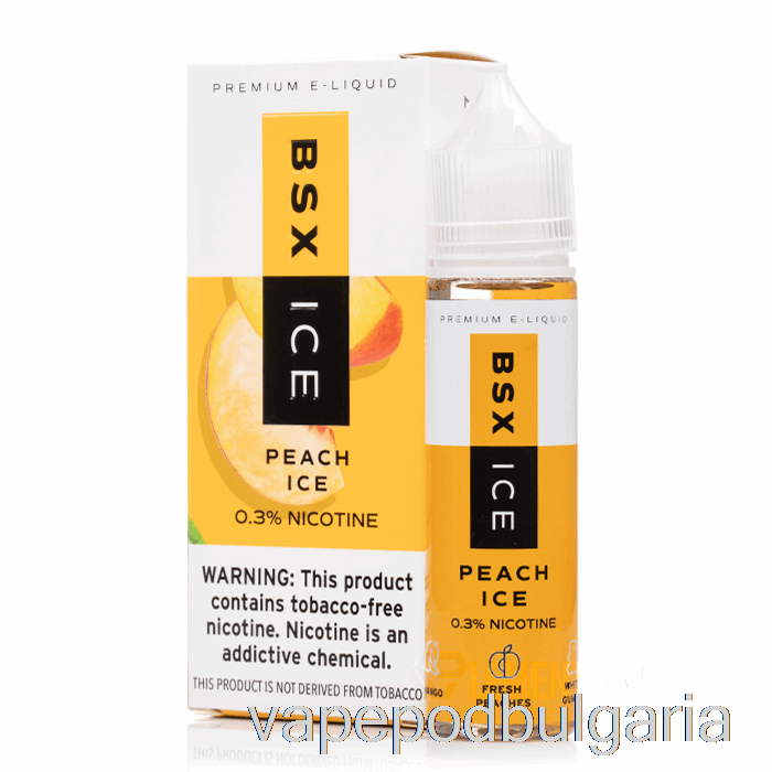 Vape Bulgaria Peach Ice - Bsx Ice - 60мл 0мг